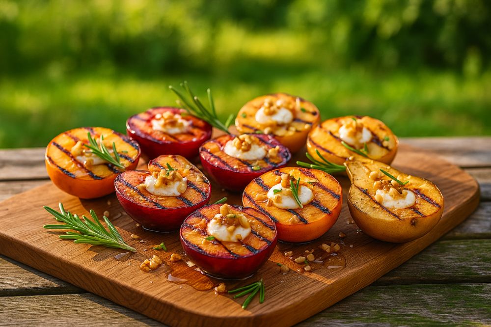 фрукты гриль