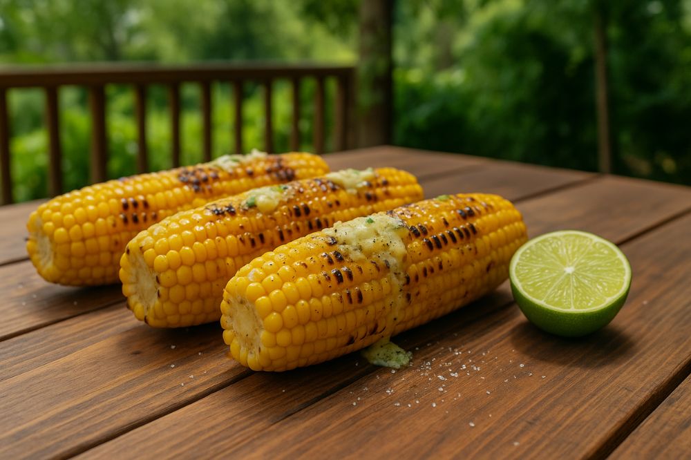 кукуруза с маслом