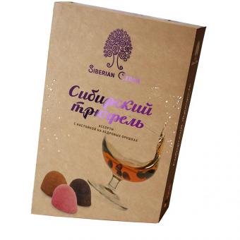 Сибирский трюфель Ассорти с кедровой настойкой, 100 г