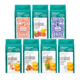 7-tlg. Kräuterlikör-Würzmischungsset - Smaragd Kollektion, (ges.188g)