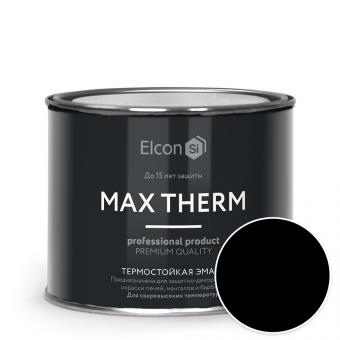 Elcon Max Therm Hitzebeständige Farbe (schwarz bis 1000°C) 0,4 kg