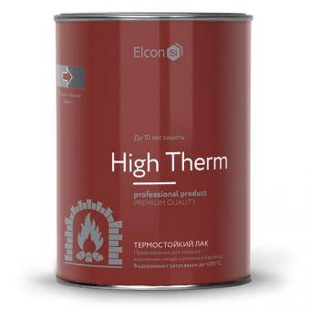 Elcon High Therm Термостойкий лак для печей и каминов (о +250 °C, бесцветный) 0,7 кг