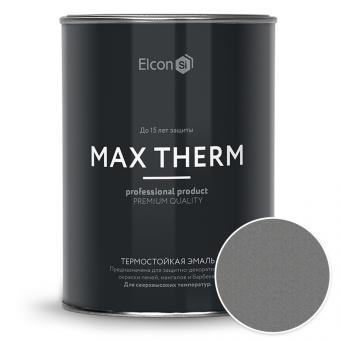 Elcon Max Therm Термостойкая краска (графит до 700°C) 0,8 кг