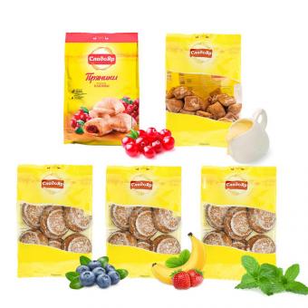 SladoJar Prjaniki-Set – 5 Sorten Lebkuchen mit fruchtigen & cremigen Füllungen