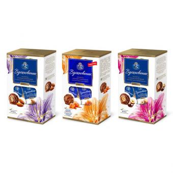 Коллекция сладких вдохновений: миндаль, солёная карамель-арахис и трюфель-фундук (3x112г)