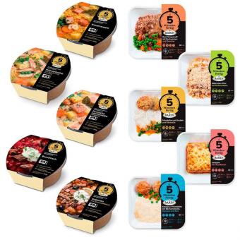 BARIN ready in 5 minutes 10XXL BOX - tasting set with 10 dishes, 10 x 300 g