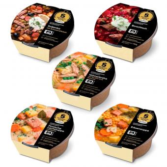 BARIN готово за 5 минут «Классика супов» - 5 сортов, 5 х 300 г