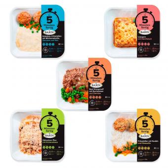 BARIN ready in 5 minutes 5-box main courses - 5 varieties, 5 x 300 g