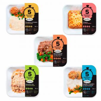 BARIN ready in 5 minutes 5-box main courses - 5 varieties, 5 x 300 g