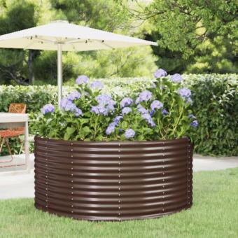 Planter Powder-coated steel raised bed Several colors/sizes