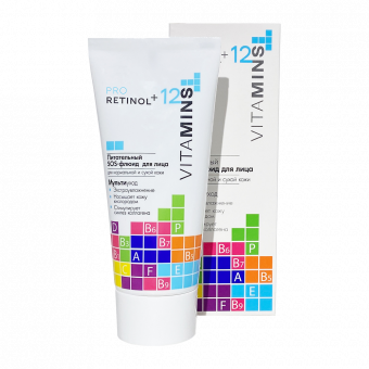 Питательный SOS-флюид для лица Pro Retinol + 12 Vitamins 50 г