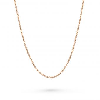 Цепочка, русское красное золото 585 пробы, ширина ≈ 1,5-2 мм, вес в 55 см ≈ 3,31 гр.