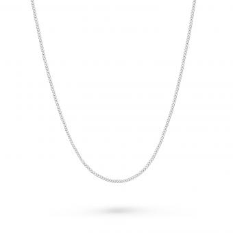 Элегантная цепочка из серебра 925 пробы, плетение «панцирное», ширина ≈ 2 мм
