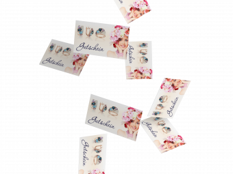 Give your loved ones the right gifts with our value vouchers - gift certificates from 20 € to 500€. With a receiver line. You can buy it online or at our main branch. Suitable for any occasion.