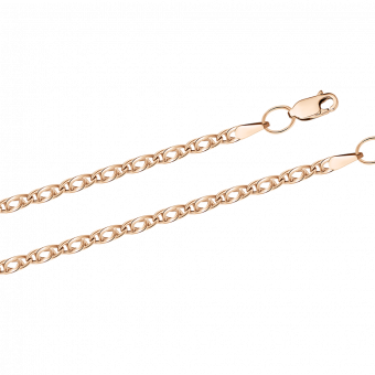 Goldkette aus Rotgold 585, Breite ca. 2,5-3 mm