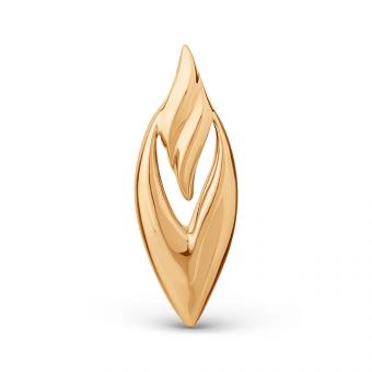 Pendant, russian red gold 585, height approx. 22 mm