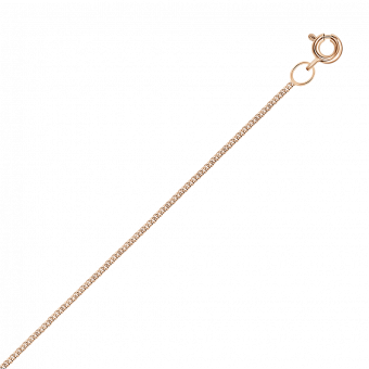 Goldkette aus Rotgold 585, Breite ca. 1 mm