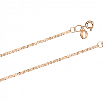 Gold chain, russian red gold 585, width approx. 1,5 mm