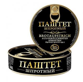 BEST TIME Brotaufstrich aus geräucherten Sprotten, 160g