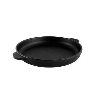BriZoll serving pan made of high quality cast iron with non-stick coating.