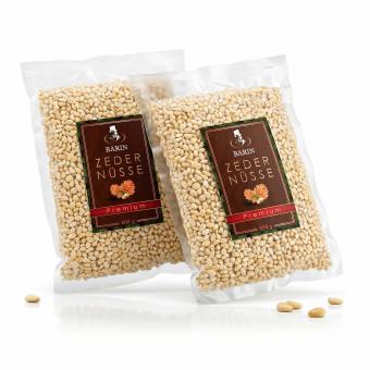 BARIN Siberian pine Nuts Premium (2x500g)