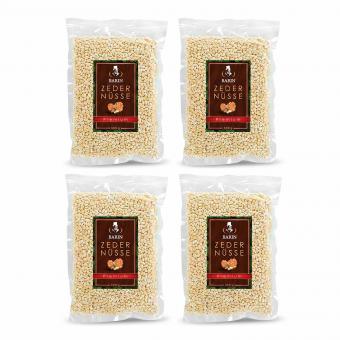 BARIN Set: Zedernüsse Premium 4x 500 g