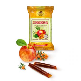 Belyov Fruchtleder aus Äpfeln mit Sanddorn Smokva, 50 g