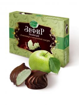 Белёвский Зефир Антоновка в шоколаде 250г