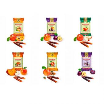 SET Belyov Pastila Smokva 6 Teilig: Fruchtleder in 6 Geschmackssorten