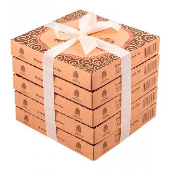 Кедровый грильяж с клюквой - набор из 5 пачек 600 г