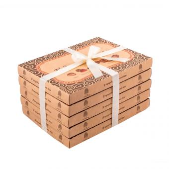 Siberian Cedar Pralinen-Set: 5 x Pralinen Pinienkerne-Mix 1000g