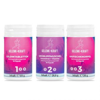 Nahrungsergänzungsmittel-Kompelx "Gelenk-Kraft"