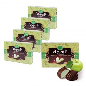 Набор: 5 шт. x Белёвский зефир Антоновка в шоколаде, 250 г (всего 1,25 кг)