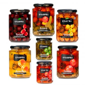 Sommergenuss im Glas – Kubanochka Spezialitäten im 7-er Set