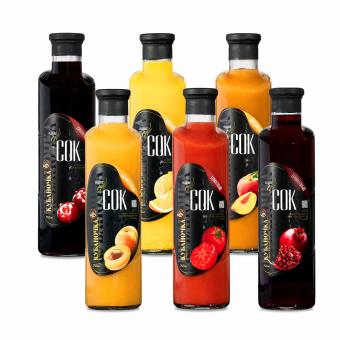 Kubanochka – Premium Fruchtsäfte im Glas (6x750 ml)