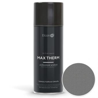 Elcon Max Therm Термостойкая краска аэрозоль (графит до 700 градусов) 520 мл