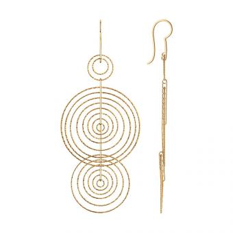 Ohrringe vergoldet in 925 Silber | Kaufbei Schmuck