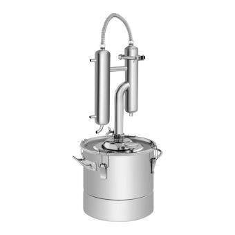 SMAK Destilliergerät: Samogonanlage | Destille | Destillieren | Edelstahl | Schnapsbrenner | Gaskocher | Anlage | Alkohol |10 L | 20 L | 30 L | Wasser