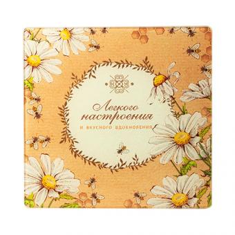 Multifunctional glass board Simply good mood, 20 x 20 cm