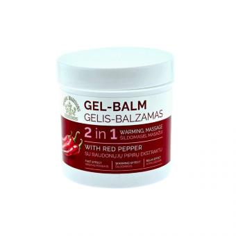 HERBAL TRADITIONS Gel-Balsam, mit rotem Pfeffer 2 in 1, 250 ml