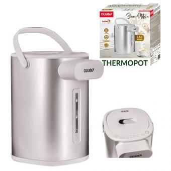Elektrischer Thermopot mit Temperaturregelung, 1600W, 5,5L