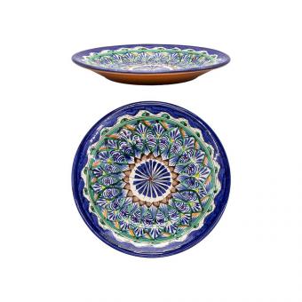 Ляган Мехроб из керамики, ручная работа, Ø 28 см