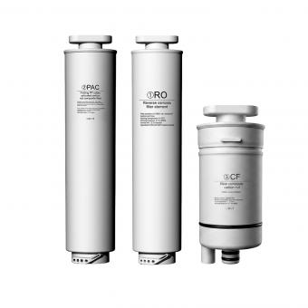 BEM LUNA set of 3 replacement filters (RO, PAC and CF) for BEM Luna water filter system