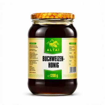 Buckwheat honey,1200 g