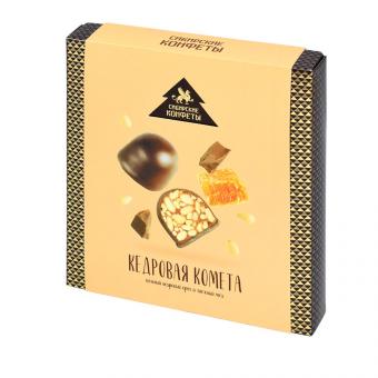 Шоколадные конфеты "Кедровая комета" классические 120 г