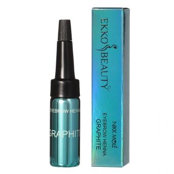 EkkoBeauty Henna für Augenbrauen GRAPHITE, 5 g