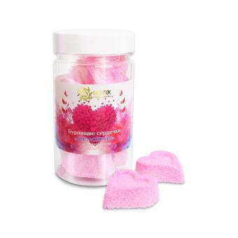 Бурлящие Сердечки с гиалуроновой кислотой "Омоложение" 165 г