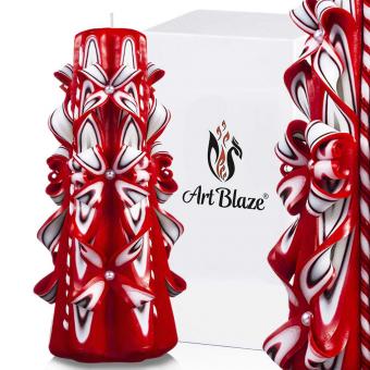 Декоративная свеча Art Blaze "Алые паруса", 21 см