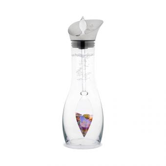 Set FIVE ELEMENTS Karaffe mit Edelsteinmischung aus 5 Kristallarten inkl. Edelsteinstab