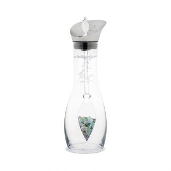 Набор ЭНЕРГИЯ Графин Era вкл. колбу со смесью драгоценных камней изумрудом и горным хрусталём, объем 1,3 литра